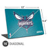 NBA Charlotte Hornets Distressed Universal Laptop 16in (13 x 9.4in) Skin